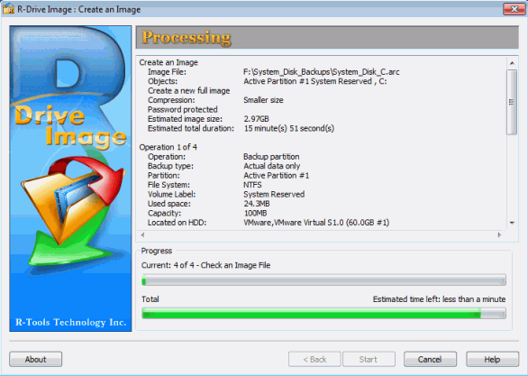 comment fonctionne r-drive image