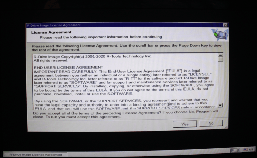 R-Drive Image License Agreement