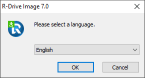 Language of the install process