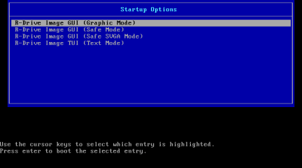 Linux-based variant: startup