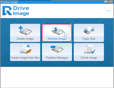 Linux-based variant: Main panel