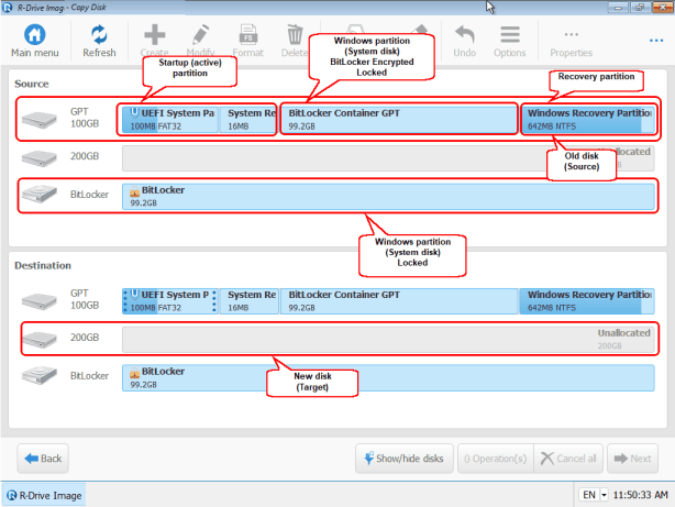 Структура старого диска (Загрузочный диск)