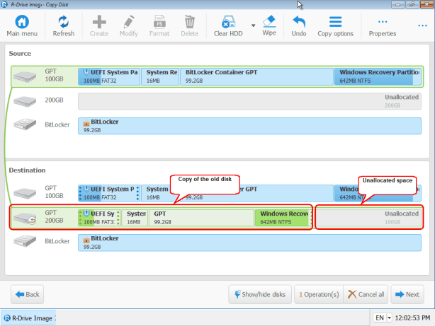Копирование старого диска (Загрузочный диск)